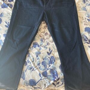 Wit & Wisdom Deep Indigo Boot Cut Jeans